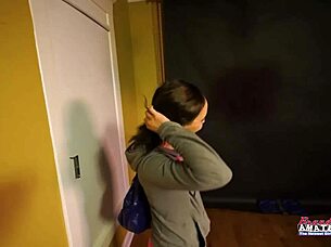 i suck cock deep then take it hard in my shaved pussy