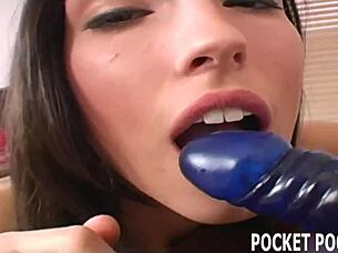 Girl Next Door Cameron Fingers Pussy Hard in Pantyhose