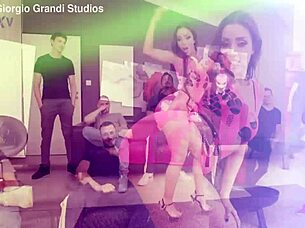 vitoria beatriz 7on1 dap atm gapes cum swallow rough