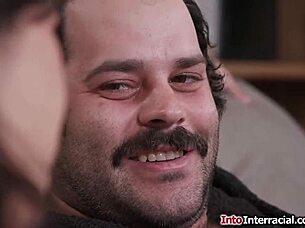 he finally agrees to ravage my hot wife in wild interracial action