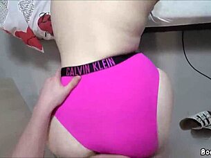 i finger my young big ass through calvin klein panties