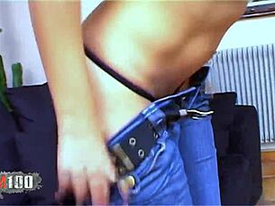 i love how krystal wallas takes it deep on the sofa