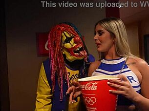 teen wolf trixi fucks clown gibby hard!