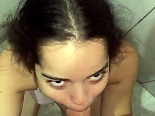 woke up craving sloppy deepthroat blowjob on wellington prado's big cock till he cums in my mouth