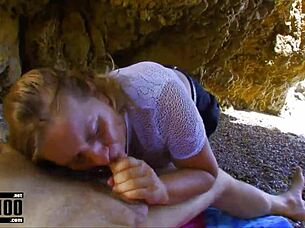 ugly fat milf fucked hard beach anal