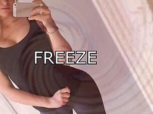 mistress lisa freezes me in erotic hypnosis trance