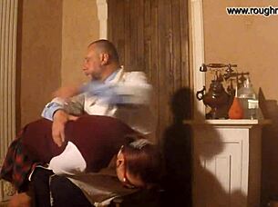 spanking ritual punishes with intense ritual slaps