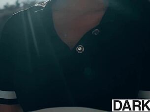 busty street lady smashed missionary by monster bbc in garage