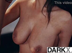 busty street lady smashed missionary by monster bbc in garage