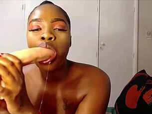 Banging skinny lesbian girlfriend's pussy hard with natural tits