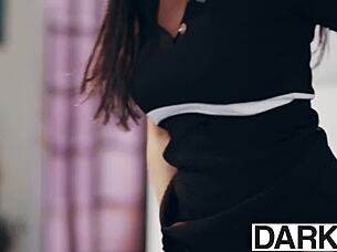 busty street lady smashed missionary by monster bbc in garage