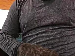 Miss Raquel Chokes on Cock Halloween Piggy Gagging