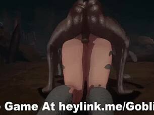 goblins gangbang trapped milf doggy domination