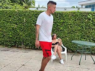Tall Tattooed Skinny Colombian Housewife Fucked By Husband