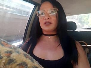 Car Creampie Fuck With Cute Brunette Hospital Doctor