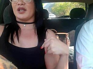 Car Creampie Fuck With Cute Brunette Hospital Doctor
