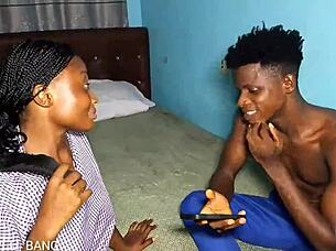 Young woman experiences intense encounter before heading to school