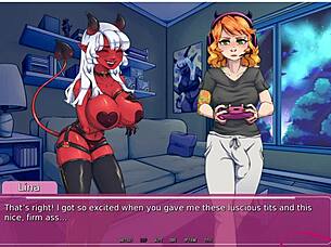 Demons Pound Futa Lesbians Wildly Now!