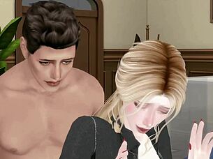 Boss Pounds Wife in Steamy Office Encounter