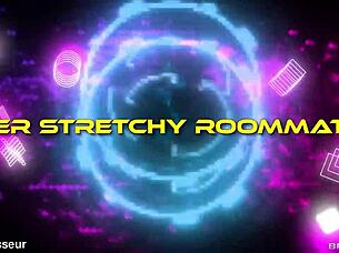 my roommate ryan reid stretches me out in yoga leggings pov