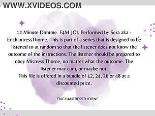 Femdom Joi Instructions Dominate Your Orgasm Session