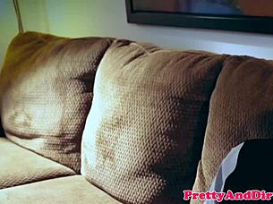 Ginger GF Tied Up Cuckqueaned In Wild Fantasy!