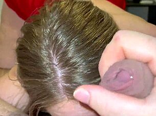 Stepson Sneaks In Bedroom To Suck Mommy's Big Cock?