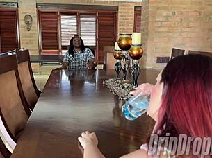 jealous bitches why fight when big black cock satisfies both