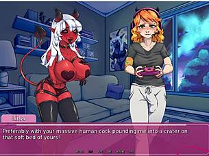 Demons Pound Futa Lesbians Wildly Now!