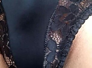 Policewoman's Secret Black Thong Tease Part Two