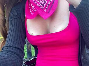 Italian Big Tits Milf Artemisia Loves Outdoor Naked Fetish!