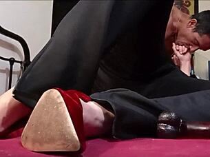 French Corset Heels Doggystyle Rimming 😈🍑