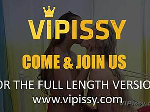 czech lesbians drench each other in wet pussy licking toy play 💦👭