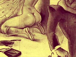 check out these steamy vintage erotic sketches
