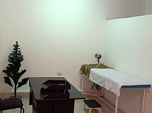 Nurse Caught Decorating Doctor's Office Gets Super Sexy Hot!