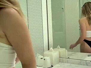 oh megnutt showering my big tits n ass