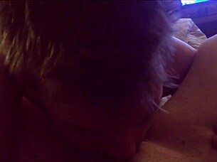 reverse pov of me eating her horny pussy deep