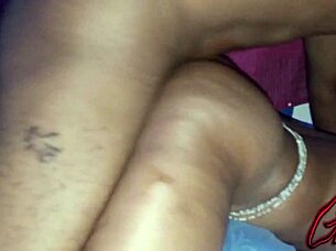 Nigerian Amateur Couple's Slow Passionate Homemade Fuck