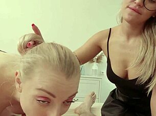 blondes threesome finishes with special ending