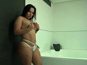 sensual bbw lingerie playtime motel massage feels sooo goodd