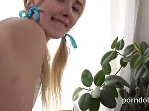 lovely young nympho surrenders to older lecturer's seductive charms