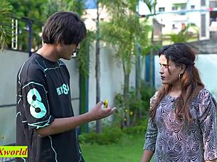 Divorced Indian Couple Enjoys Wild Doggystyle Pounding