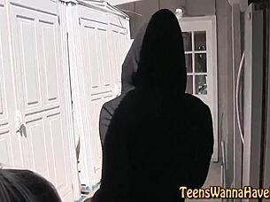 Teen Amateurs Stuff Pussy with Toys in HD