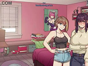 me and my futa roommate turning benefits into wild dorm sex