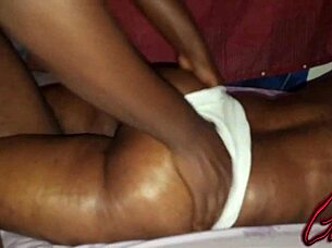 Nigerian Amateur Couple's Slow Passionate Homemade Fuck