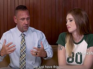 interview turns to FUCKING the therapist in hospital