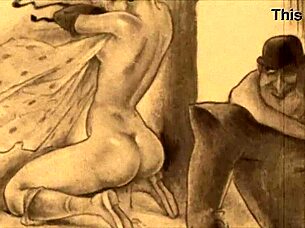 check out these steamy vintage erotic sketches