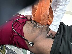 doctor eyes patient's tiny cock surprise