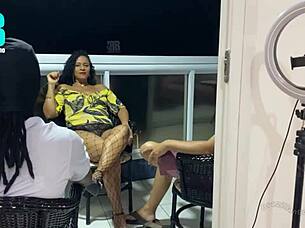 brazilian wife cucked by bull and friend in hot mmf threesome