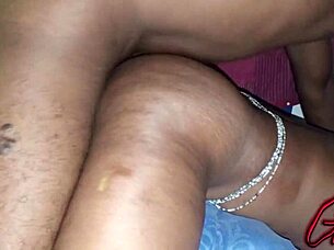 Nigerian Amateur Couple's Slow Passionate Homemade Fuck